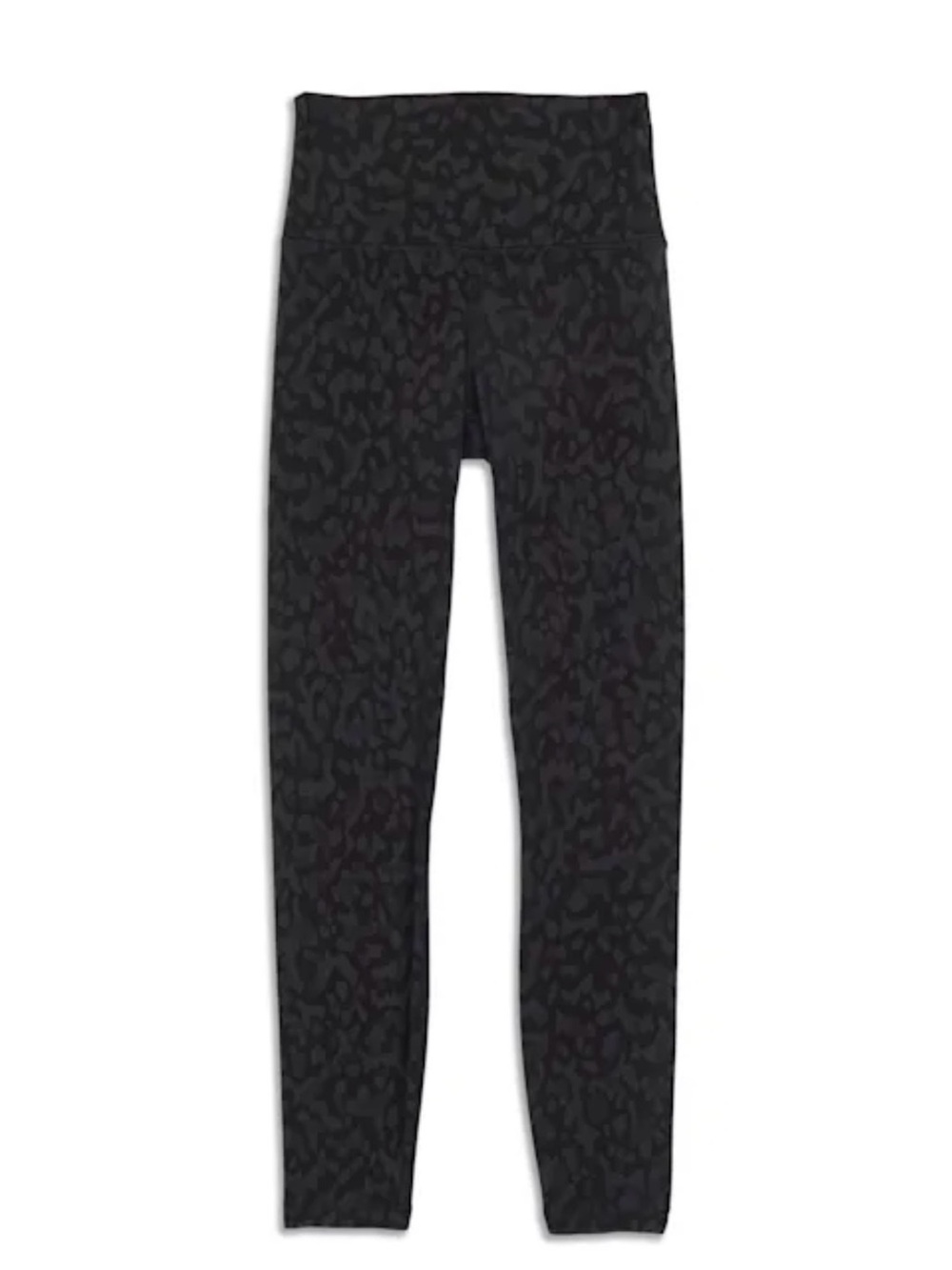 lululemon Black Leopard Print Align Leggings